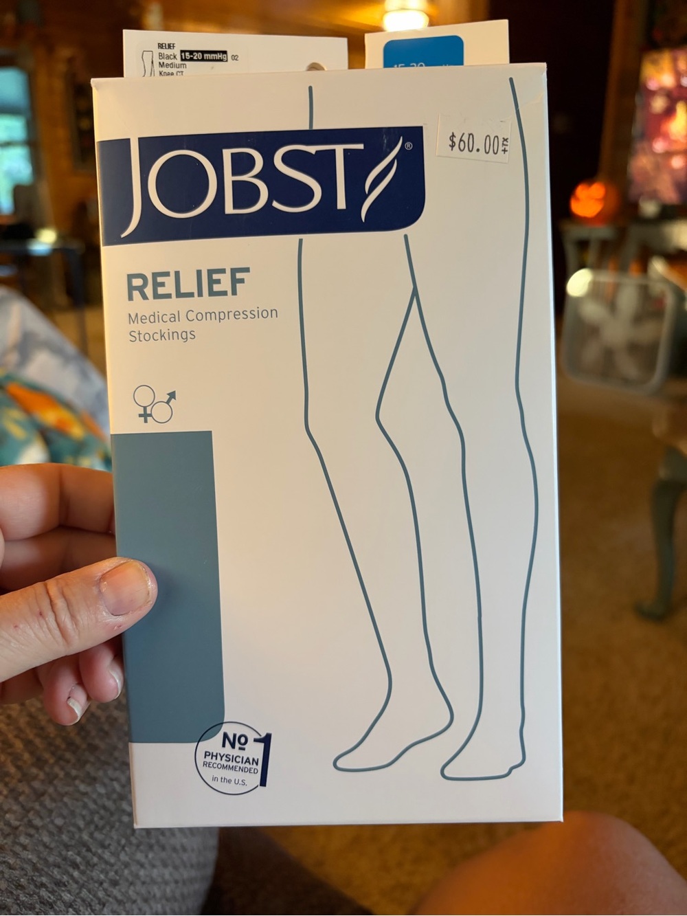 JOBST Relief Medical Compression Stockings - black medium